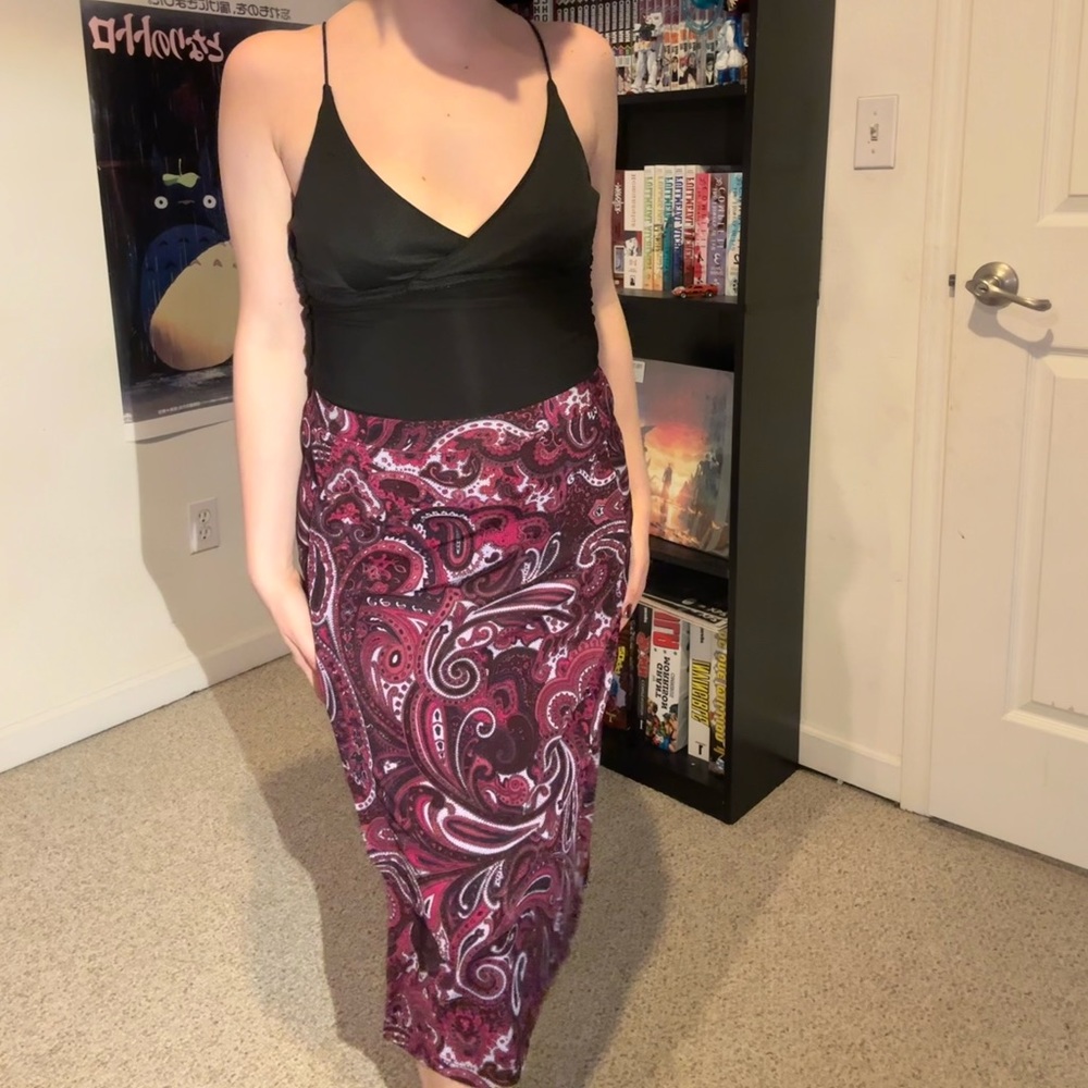 Jaclyn Smith Vintage Patterned Skirt